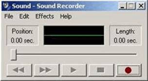 Processing Voicemail Recording Voicemail Greetings 2 Click Record.