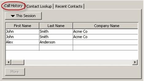 Managing Contacts The Contacts (CRM) screen is divided into several sections: Section Contact Record Information stored in the database pertaining to a contact.