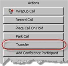 Processing Calls Transferring Calls Customers are automatically put on hold and are transferred to the desired agent or to a group of agents with a specific skill, rather than