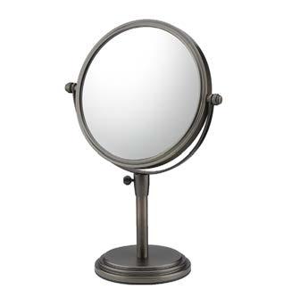 QUALITY AND VALUE Non-lighted Free Standing Mirrors A D J U P S O T S A T B L E Vertical Adjustment 17 1/4 to 14 1/8 Classic