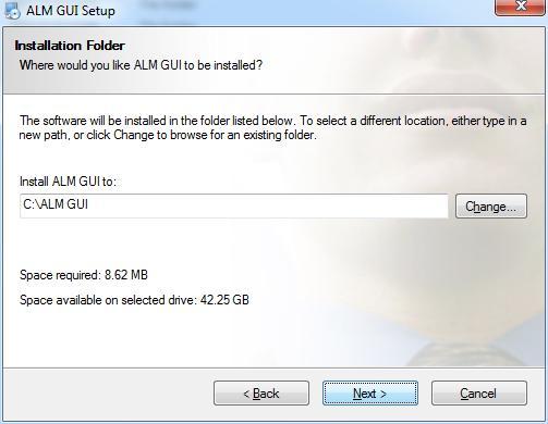 Chapter 1 Install ALM GUI 1) Setup You can find the software installation folder on the CD, or download the latest software installation package from our website: http://www.ecotrons.