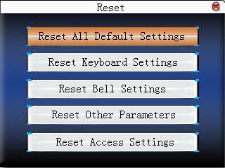 keyboard to input the value. After setting, press menu directly to save the setting and return to the last interface. Press ESC to cancel setting and return to the last interface. 4.
