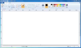 rtf (rich text file) Standard way to open WordPad is: Start /All Programs / Accessories / WordPad 111 112 Introduction to Paint Paint is a drawing tool you can use to create simple drawings.