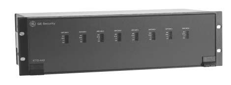 Diiplex IV A Matrix Switchin Control System for Lare CCTV Installations KTD-442 Specifications KTD-442 Expansion Chassis The KTD-442 Expansion Chassis accepts video inputs from up to four slave