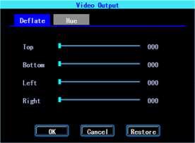 2.4 Video Output Figure 21. Video Output 2.5 On/Off setting On/Off Ctrl setting is for turning on and shutting down the device automatically WHEN THE DEVICE IS ON STANDBY AFTER ACC IGNITION OFF.