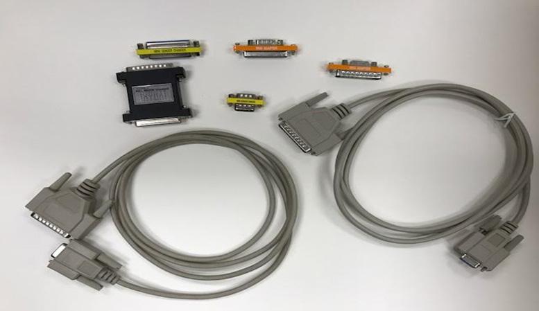 Figure 2: Serial cables and connectors 2.3.