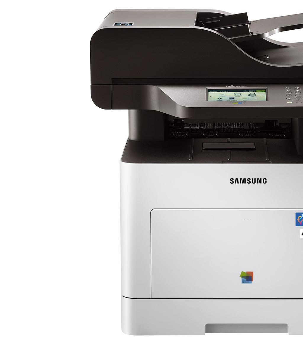 Samsung Colour Multifunction Printer Professional output that delivers quality, speed and efficiency Businesses today need to know that they can produce a high level of printing quickly, and in a