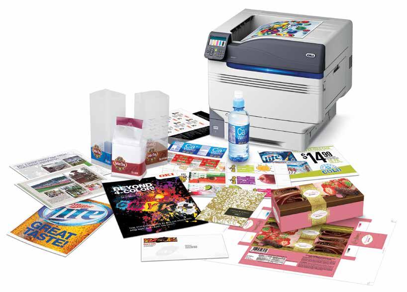 Printing with the C941dn: the industry s only 5-color LED device.