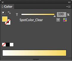 Select Spot Color under Color Type; select Lab under Color Mode. Click OK. 1 4 5. Choose Window > Attributes > Overprint Fill and/or Stroke.