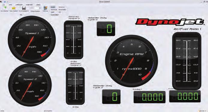 POWERCORE SOFTWARE SUITE SELECTABLE AIR/FUEL DATA SOURCE DYNOWARE RT AFR-2 OR DJ-CAN DEVICES PowerCore is a new PC based application that provides Dynojet dyno owners with the most advanced tuning