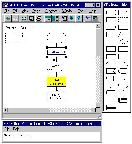 Telelogic Tau SDL Suite The placement of channels and signal routes can be interrupted by either pressing the <ESC> key or double-clicking on the left mouse button.