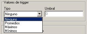 Trigger Values Other than defining a trigger based on the current threshold, this program also allows the user to define the trigger according to a specific time interval.