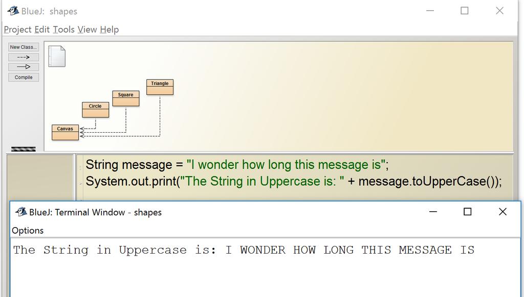 Converting a String to