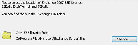 6 Lost Email Recovery Extracting EDB files and logs from a backup You can accomplish this operation with Volume Explorer, File Transfer Wizard, or Restore Wizard, which are components of Paragon
