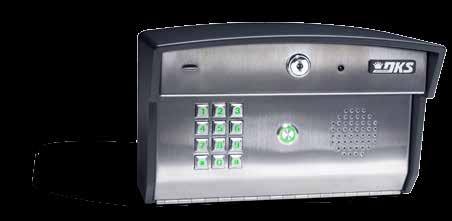 DKS Series Keypads provide access control for virtually any application where standalone digital code