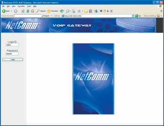 3. Configuring the Gateway via WEB Browser The gateway also allows users to change gateway settings using a web browser.