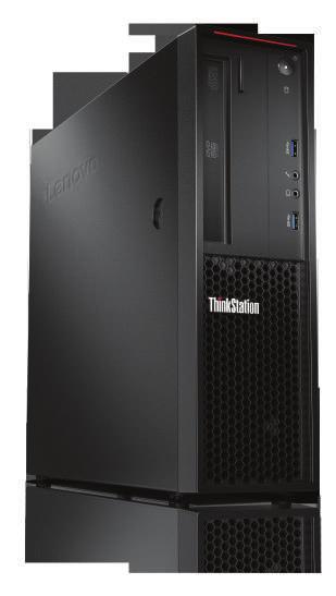 THINKSTATION P320 SFF vs. COMPETITION POWER OF A WORKSTATION, PRICE OF A DESKTOP P320 SFF The ThinkStation P320 SFF offers a more efficient power supply, saving you on operating costs.