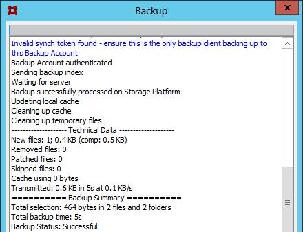 On the Completion screen that displays, Launch Redstor Backup Pro SE is selected by default. Clear the check box if you do not wish to do so. 7.