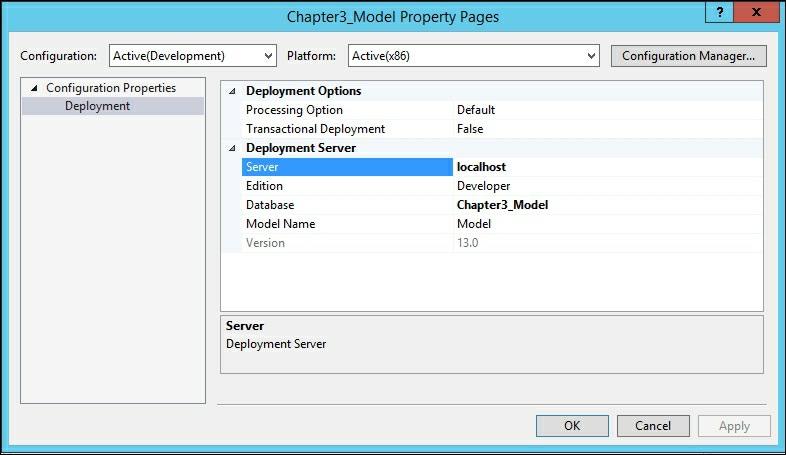 Deploying a modified model Once you have completed the changes to your model, you have two options for deployment. First, you can deploy the model and replace the existing model.