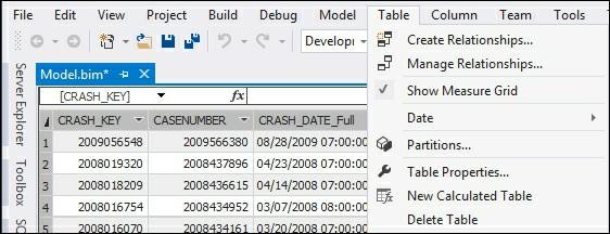 Creating a date table in Visual Studio Most models you will create need to have a date table to use for calculating and summarizing data over time.