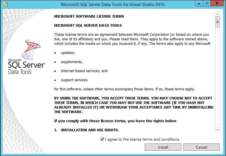How it works... This recipe installed the remaining templates for SSDT into Visual Studio.