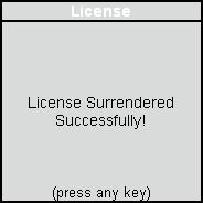 Surrendering License Tally.ERP 9 displays a message You are about to Surrender Your License. Continue? Press Y or click Yes to proceed with surrendering the license. The Login As Remote Tally.