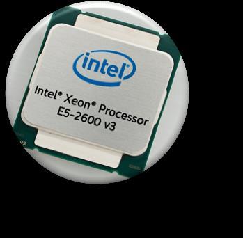 TFlops peak performance* Intel XEON E5 2600 The most popular processors on earth, largest