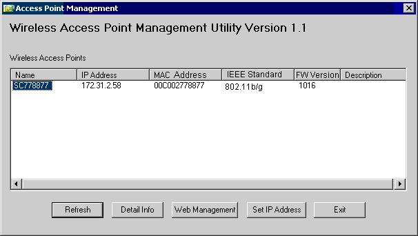 Chapter 3 Access Point Setup 3 Overview This Chapter provides details of the Setup process for Basic Operation of your Wireless Access Point.