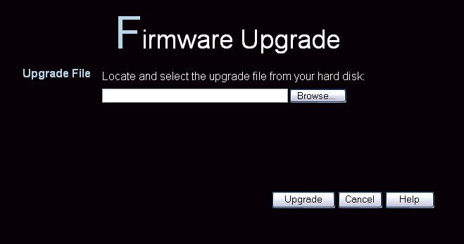 Access Point Management Upgrade Firmware The firmware (software) in the Wireless Access Point can be upgraded using your Web Browser.