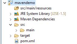 with first development steps. Take a look into the pom.xml-file The pom.xml-file The project contains a pom.xml in its root directory: The content looks like: <project xmlns="http://maven.apache.