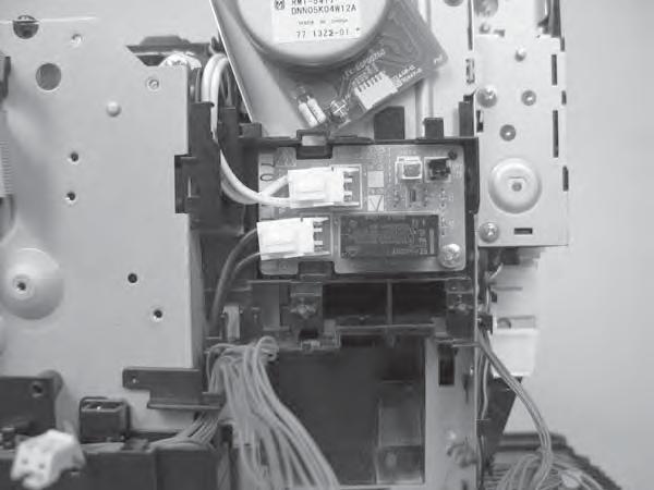 5. Disconnect two connectors (callout 7), and then release the wire harnesses from the retainer