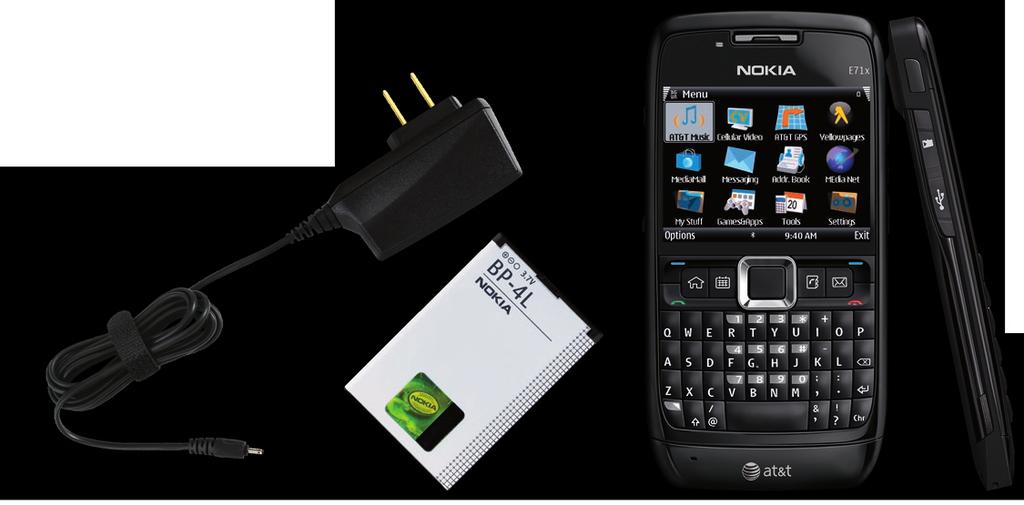 general Is the Nokia E71x a quad band device? Yes. What is the battery life of the Nokia E71x? The Nokia E71x offers up to 4.5 hours of 3G talk time*.