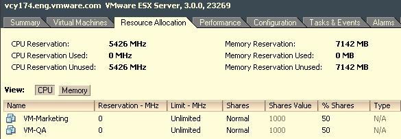 Resource Management Guide 3 For more detailed information about available memory, click the Configuration tab, then select Memory.