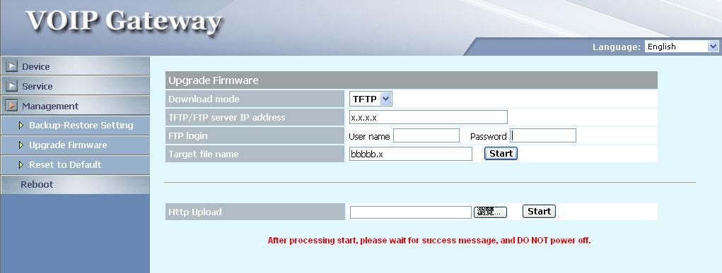 Updating the firmware by TFTP (Figure 20) 1. First, download the TFTP program from our website http://www.welltech.com/support/utility.htm.