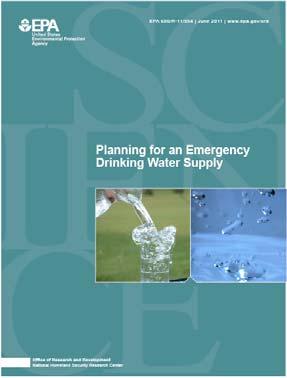 Emergency Water Supply Planning for an Emergency Drinking Water Supply