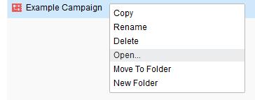 4. Click Deactivate if the campaign is active. 5. Edit the program as needed, then click Save. 6. Click Activate. 7.