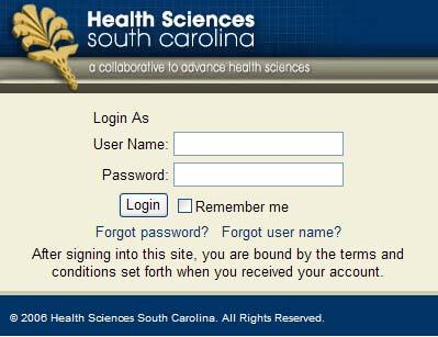 Login Go to the eirb home page (http://eirb.healthsciencessc.org) Click the Login link. Enter Username and Password and click Login. The Personal Workspace screen or My Home will open.