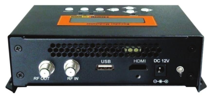 HOW TO UPGRADE DM05 encoder modulator is embedded with USB Port for upgrading. The supported file format is IMG.