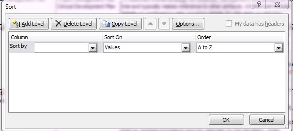 Sort by Zone Number/Name to quickly identify a specific zone.
