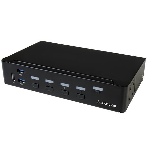 4-Port HDMI KVM Switch - USB 3.0-1080p Product ID: SV431HDU3A2 This 4-Port USB 3.0 HDMI KVM switch lets you control four HDMI computers with a single monitor, keyboard and mouse.