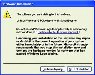 Click the radio button next to Install the software automatically (Recommended). Then, click the Next button.