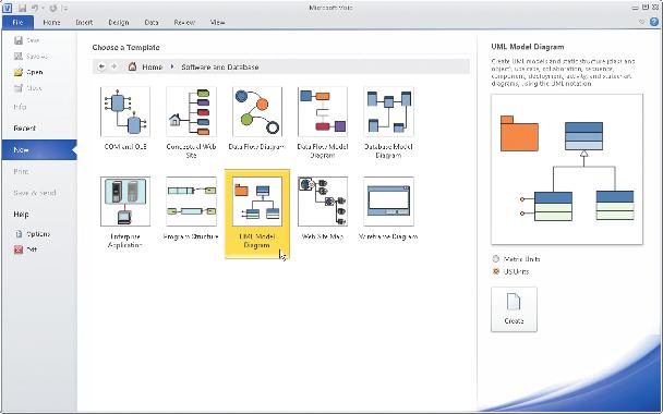 1 CREATING CLASS DIAGRAMS IN VISIO: STARTING THE PROCESS The three parts are illustrated in Figure H.2. FIGURE H.