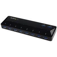 10-Port USB 3.0 Hub with Charge and Sync Ports - 2 x 1.5A Ports StarTech ID: ST103008U2C This 10-port USB 3.