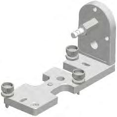 The Adapter is accomodated with a 5/8" thread, and is also fitted with a three-point magnet arrangement underneath.