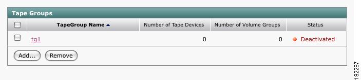 Step 2 Click Confirm. Exporting Volume Groups Exporting tape volume groups can be advantageous when tapes are moved to a different cluster.