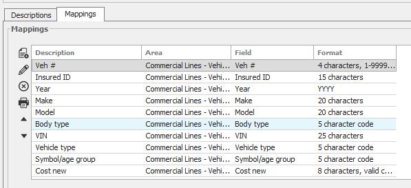Importing and Exporting Vehicles Lists Configure > Policy > Import/Export Risks > Vehicles SESSION HANDOUT Configuring Vehicle Import/Export Spreadsheet For both Commercial and Personal Lines the