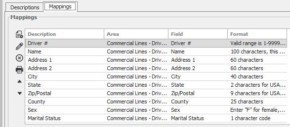 Importing and Exporting Driver Lists Configuring the Import/Export Driver List Spreadsheet Configure > Policy > Import/Export Risks > Drivers SESSION HANDOUT Double-clicking on either the
