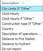 For the Mapping File select Property Locations 7. Under File enter a name for the output document 8.