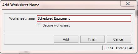 The spreadsheet you create can have one or more worksheet tabs. 4.