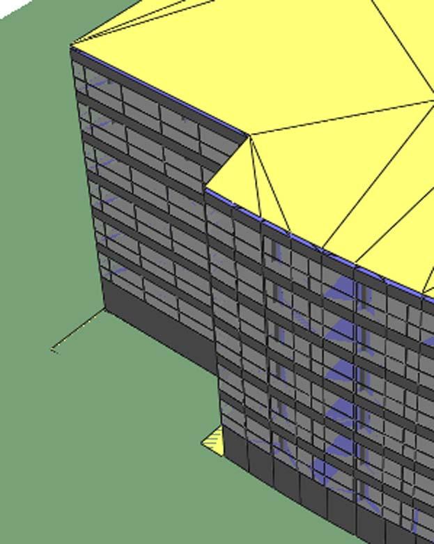 Essential Modeling Curtain Wall Curtain Walls 1. Try to do a full height curtain wall if possible, or as few sections as possible.